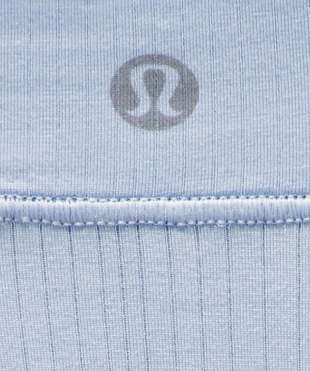 Lululemon UnderEase Ribbed High-Waist Thong Underwear *3 Pack - Black / RIB / Blue Linen / RIB / Bone / RIB