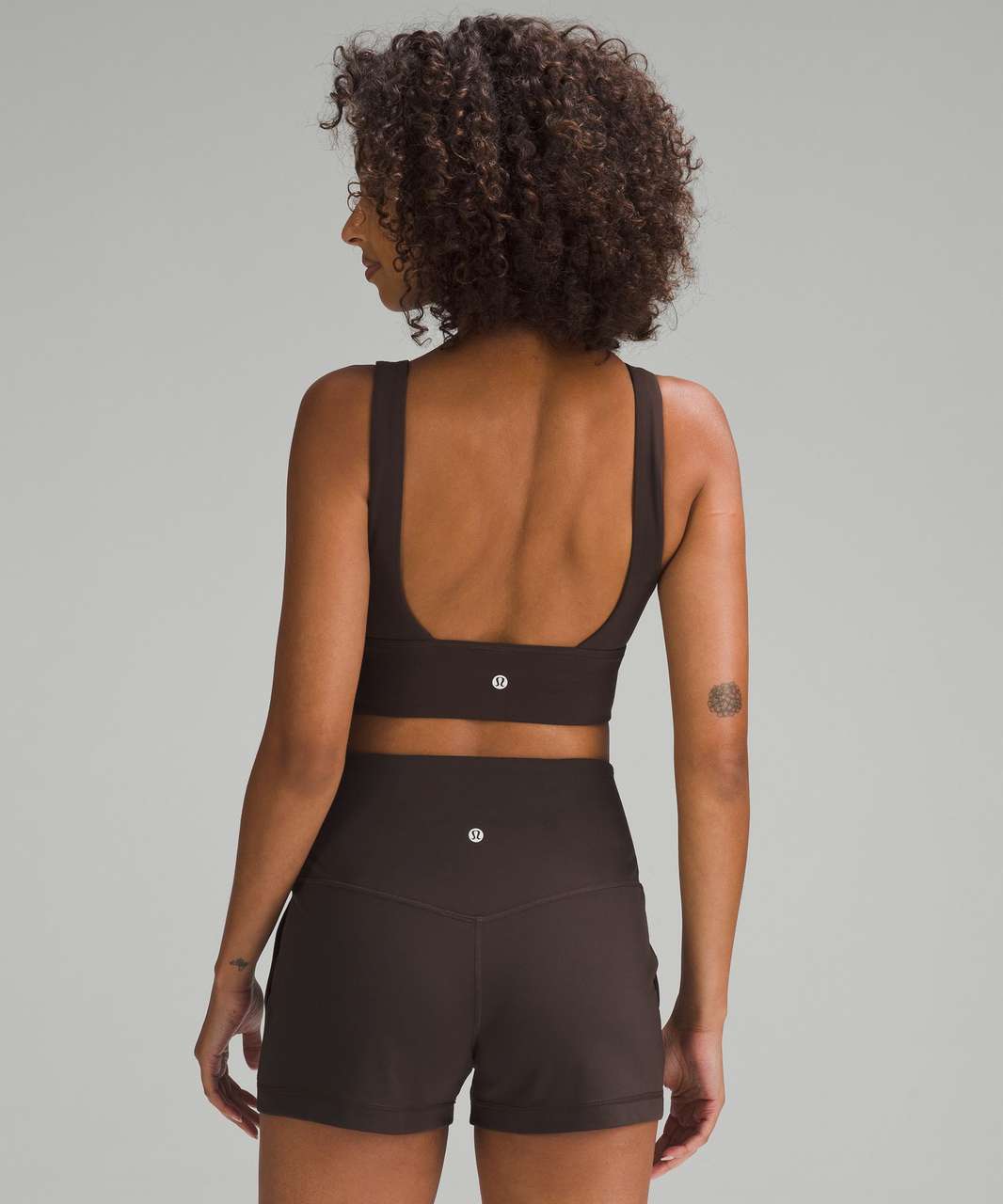 Lululemon Align High-Neck Bra *Light Support, C/D Cup - Espresso