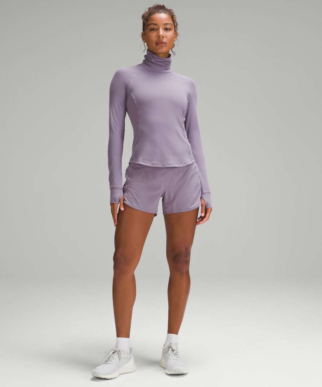 Lululemon athletica It's Rulu Run Mockneck Long-Sleeve Shirt