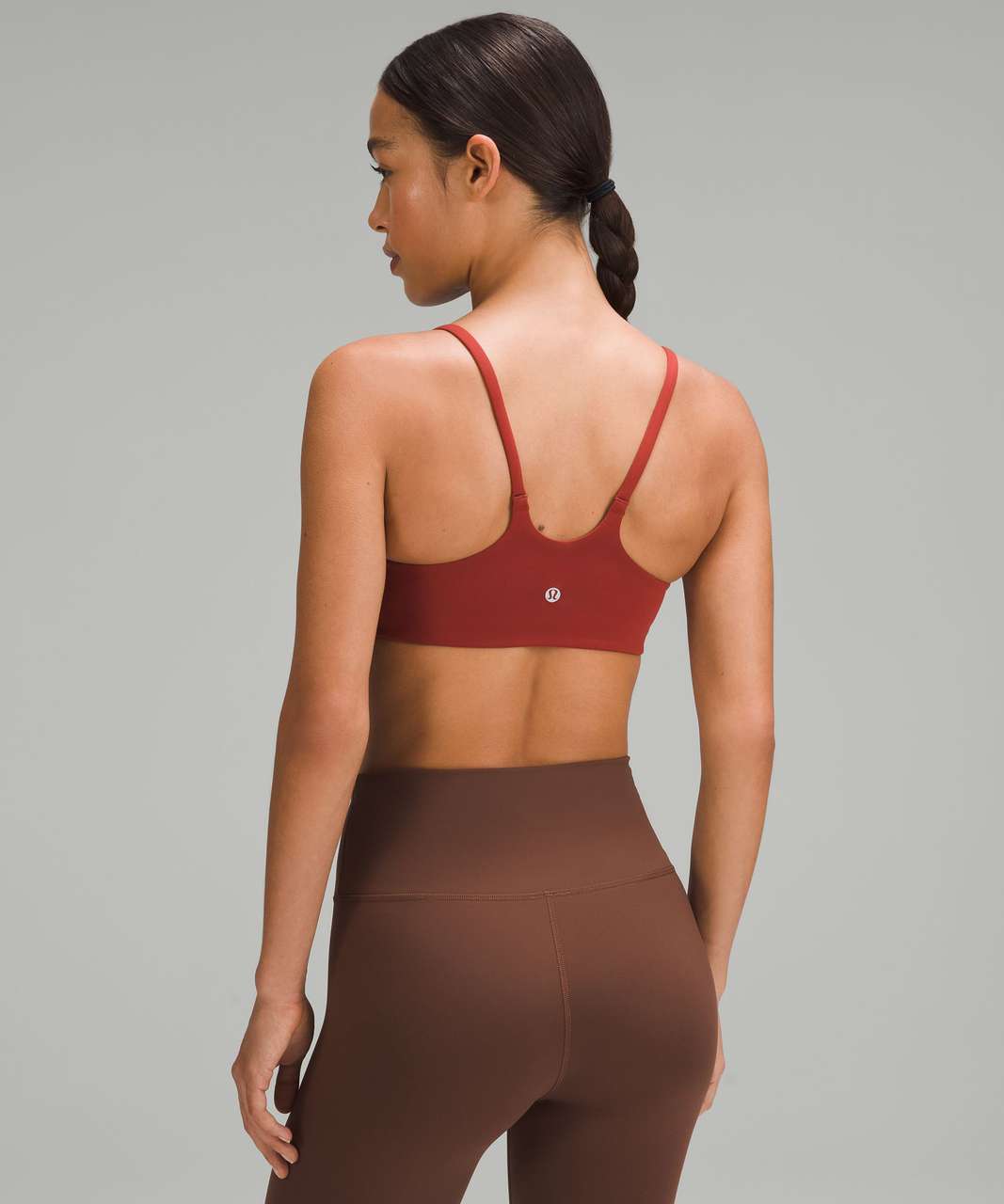 Lululemon Wunder Train Strappy Racer Bra *Light Support, C/D Cup - Terra  Orange - lulu fanatics