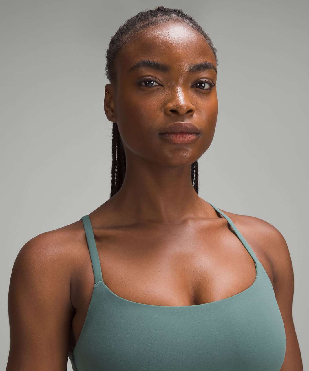 Lululemon Wunder Train Strappy Racer Bra *Light Support, C/D Cup - Dark  Forest - lulu fanatics