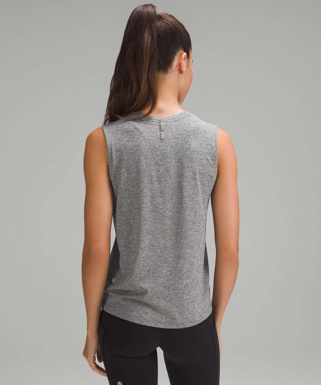 Lululemon License to Train Classic-Fit Tank Top - Heathered Black