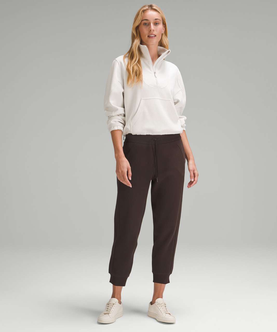 Lululemon Scuba High-Rise Cropped Jogger - Espresso - lulu fanatics