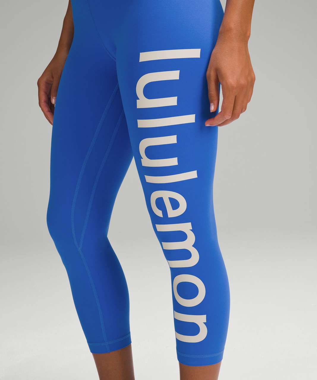 Leggings Lululemon Blue size 4 US in Synthetic - 41557365