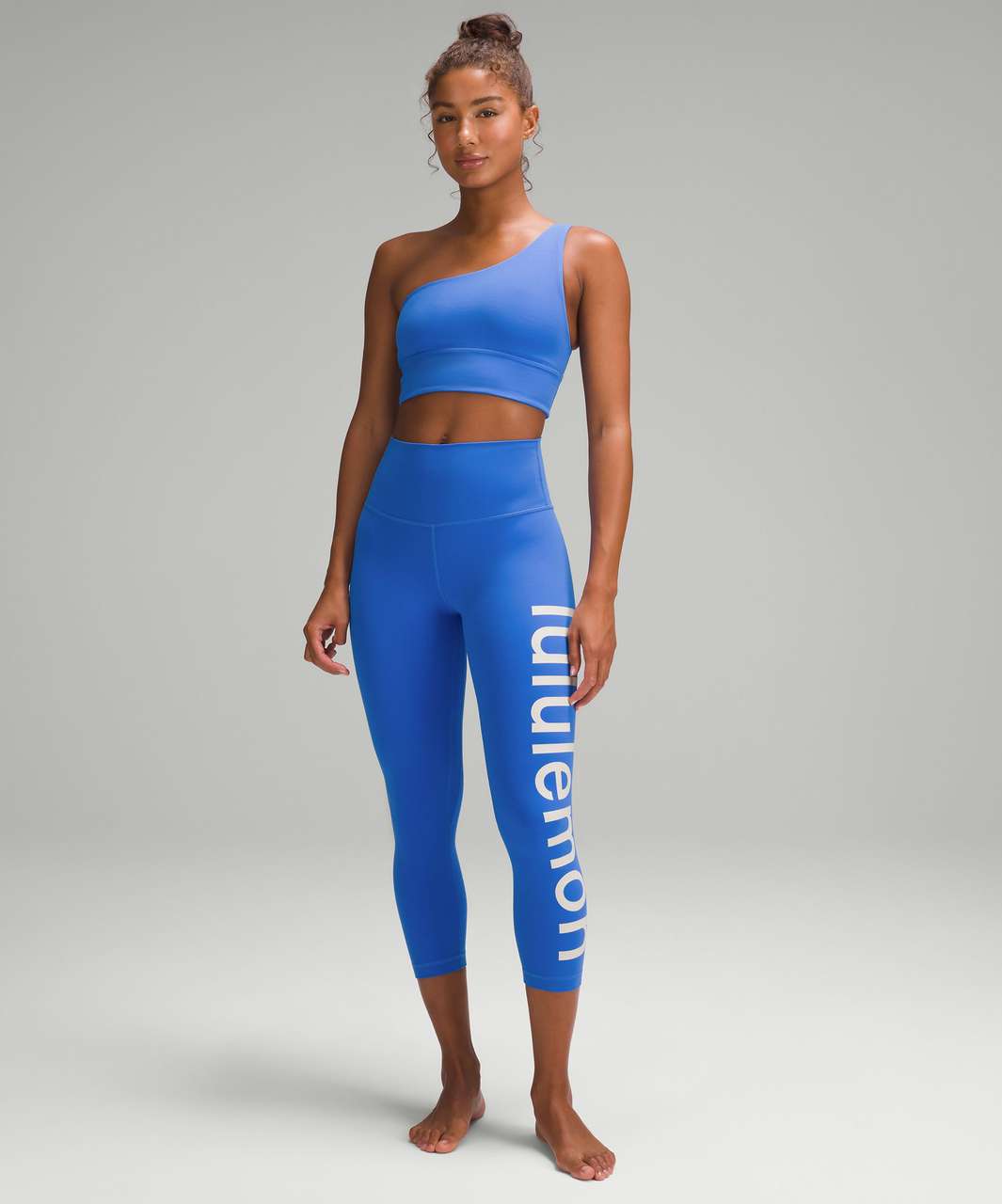 Lululemon Align Crop 19 size 8 Shadow Blue NWT Nulu Yoga Gym OG