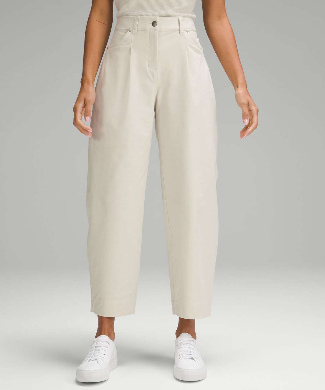 Lululemon City Sleek Barrel-Leg Pant *Light Utilitech - Bone