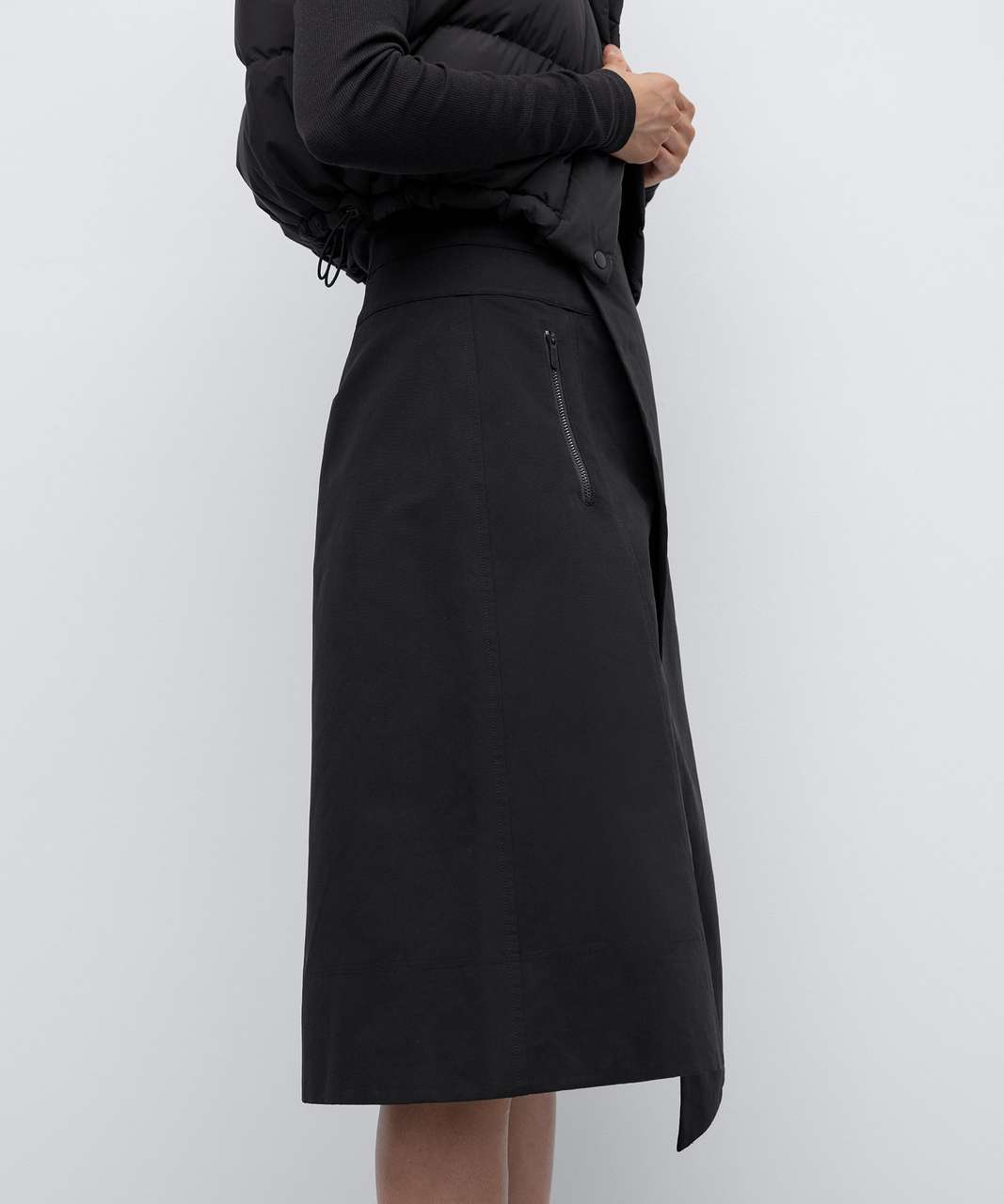 Lululemon A-Line High-Rise Wrap Skirt - Black