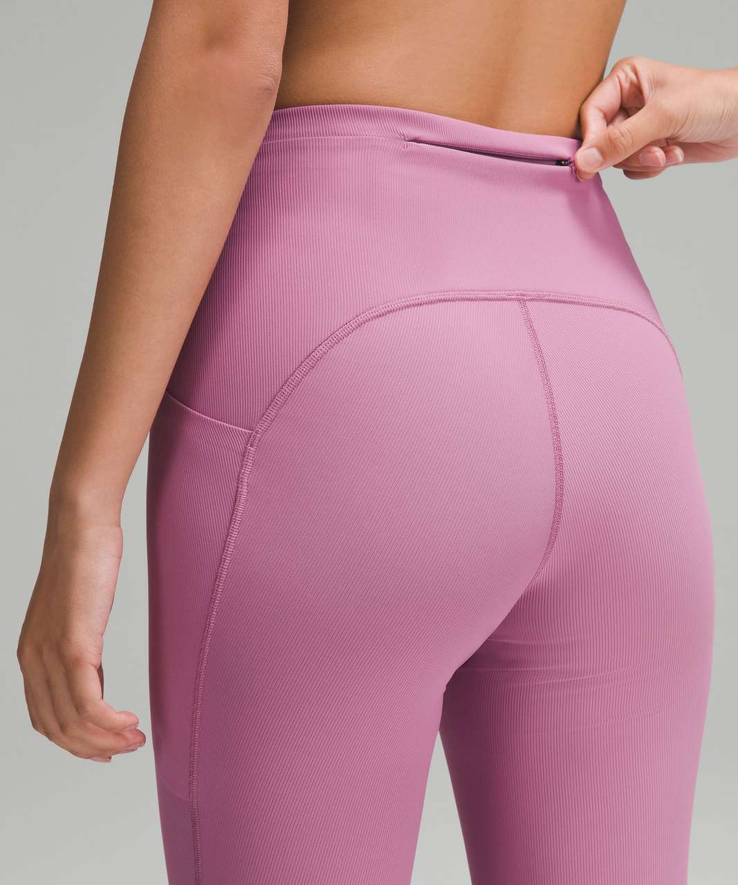 Velvet leggings Lululemon Pink size 10 US in Velvet - 41845633