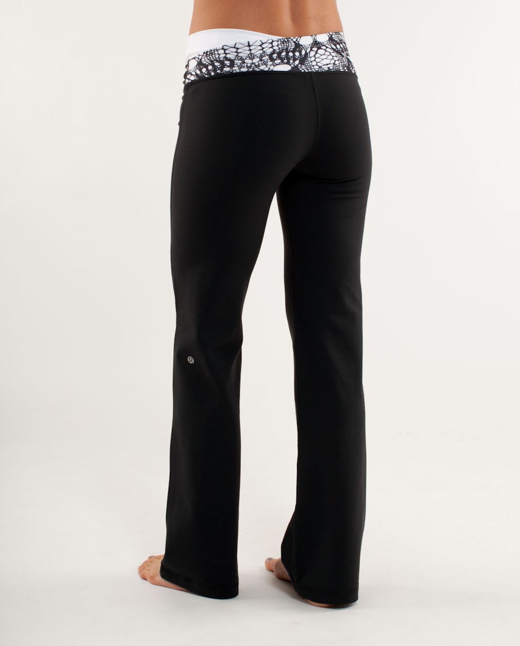 Lululemon Astro Pant (Regular) - Black /  Black Glacier Lace Embossed /  White Black Glacier Lace