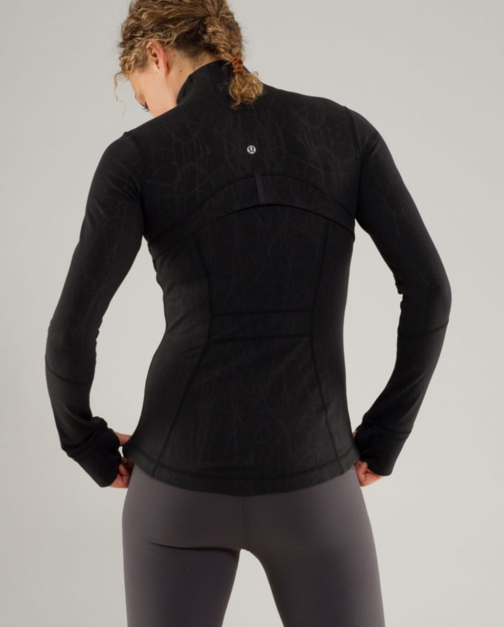 Lululemon Define Jacket - Black Nesting Black Bird Embossed