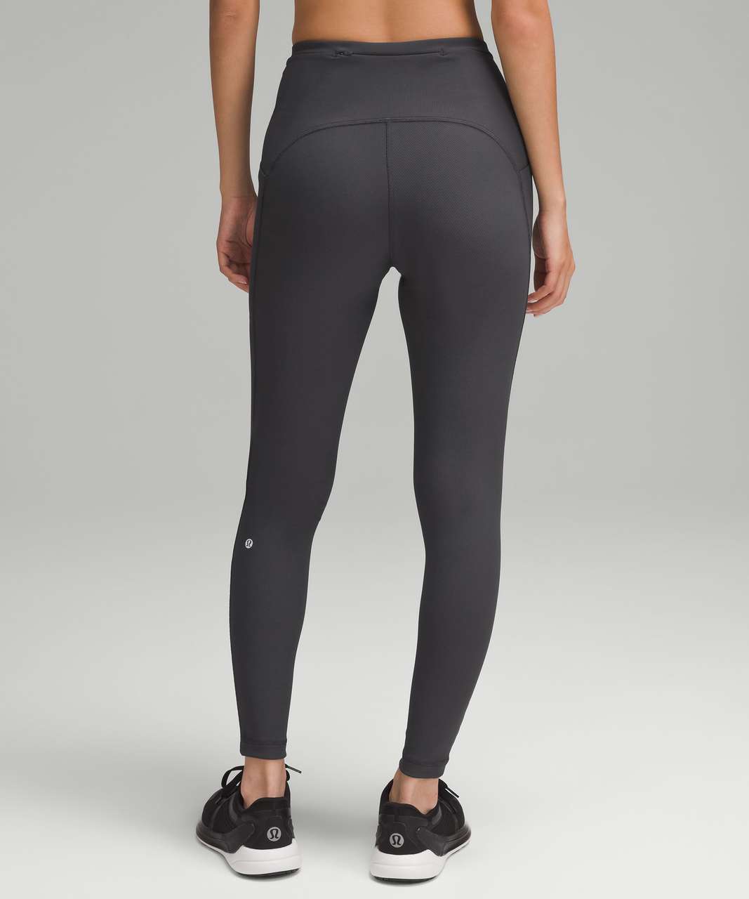 Lululemon Speed Wunder Tight *Asym - Free Spirit Ice Grey Black