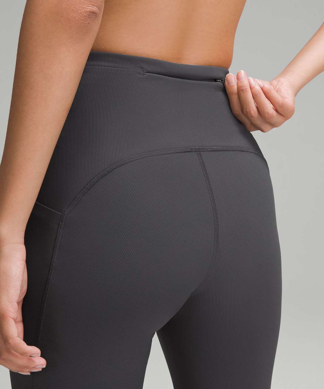 Lululemon Swift Speed High-Rise Ribbed Tight 28 - Graphite Grey