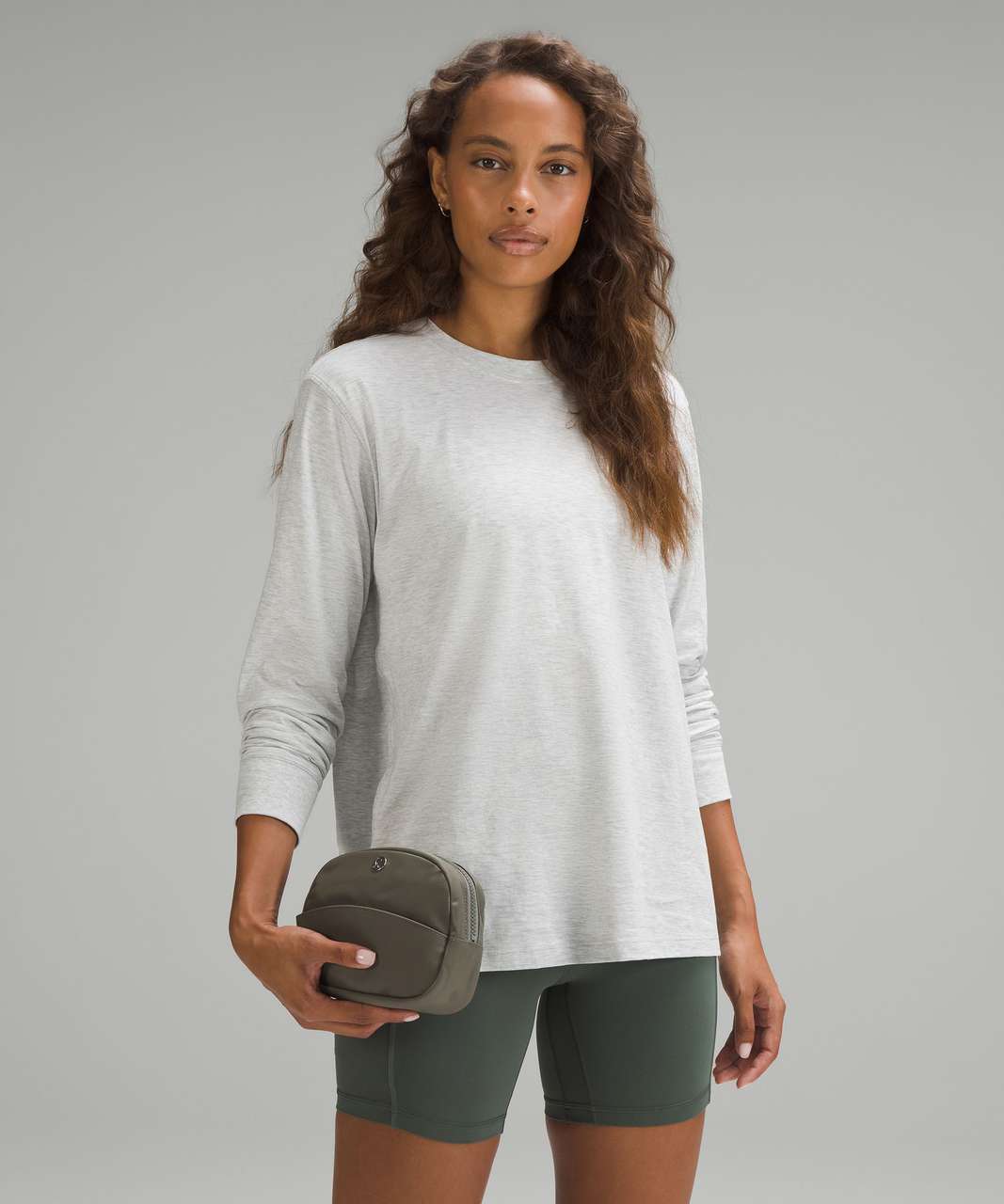 Lululemon Go Getter Pouch *Mini - Grey Sage