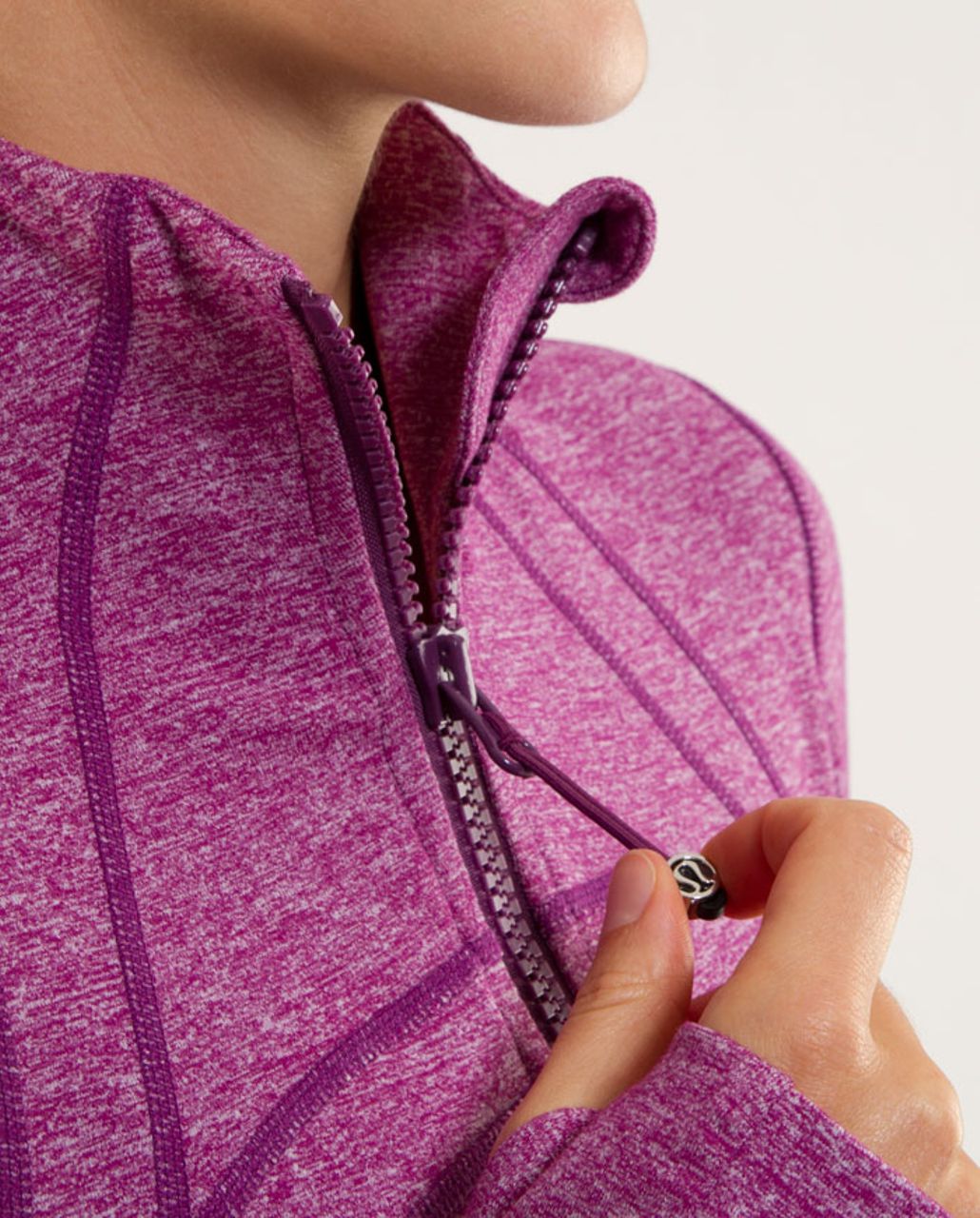 Lululemon Define Jacket - Dew Berry /  Heathered Dew Berry