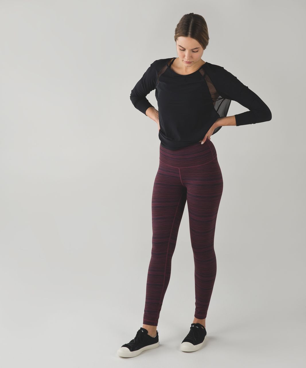 Lululemon High Times Pant - Cyber Red Grape Bordeaux Drama