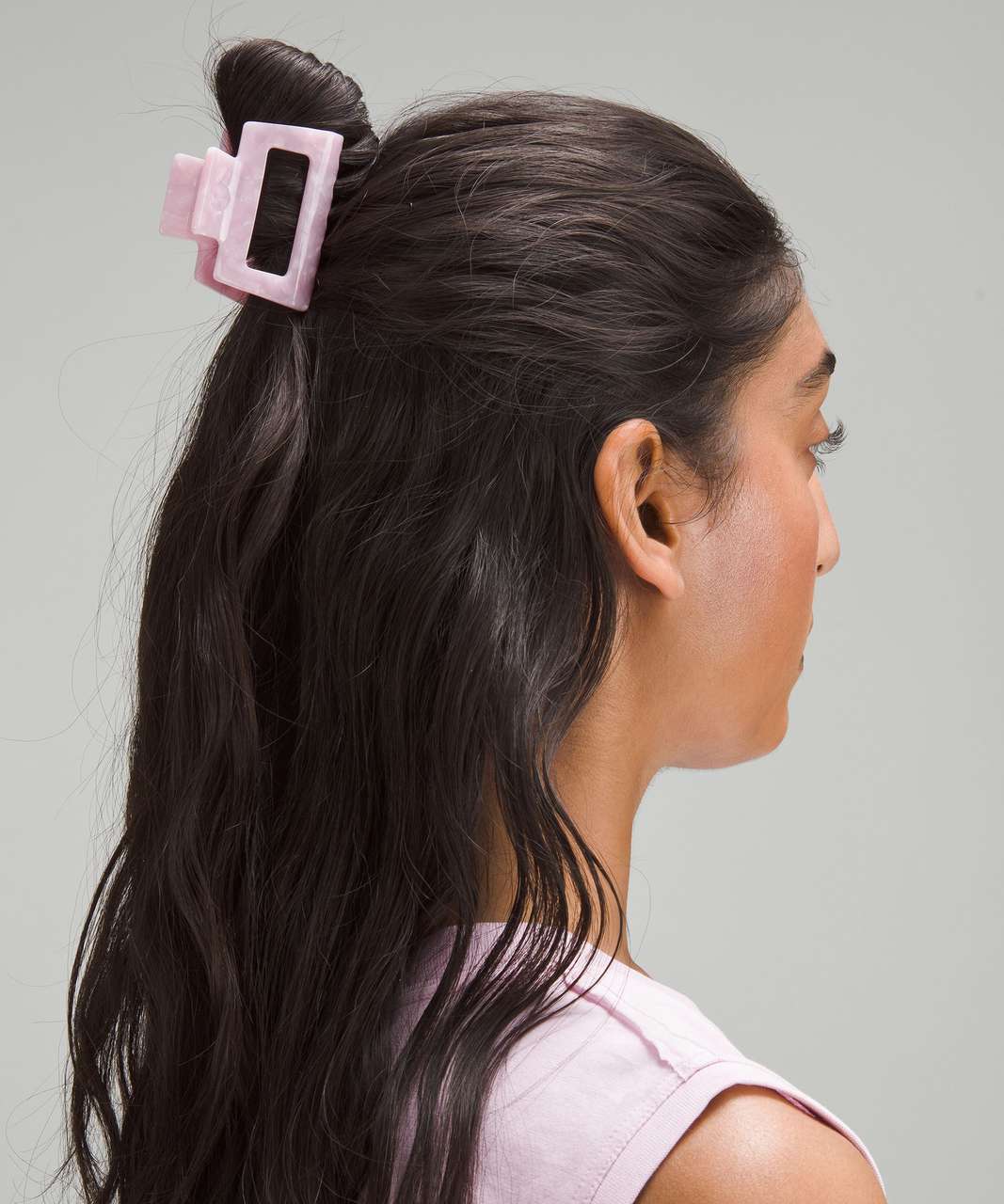 Lululemon Medium Claw Hair Clip - Pink Parfait / Pink Peony