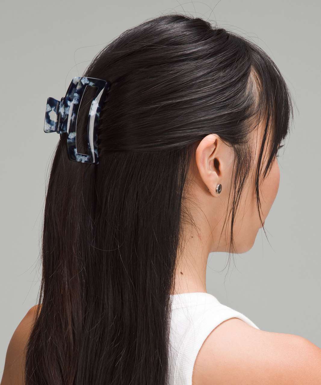 Lululemon Large Claw Hair Clip - Black / Mineral Blue / Vapor / Fluro Lime