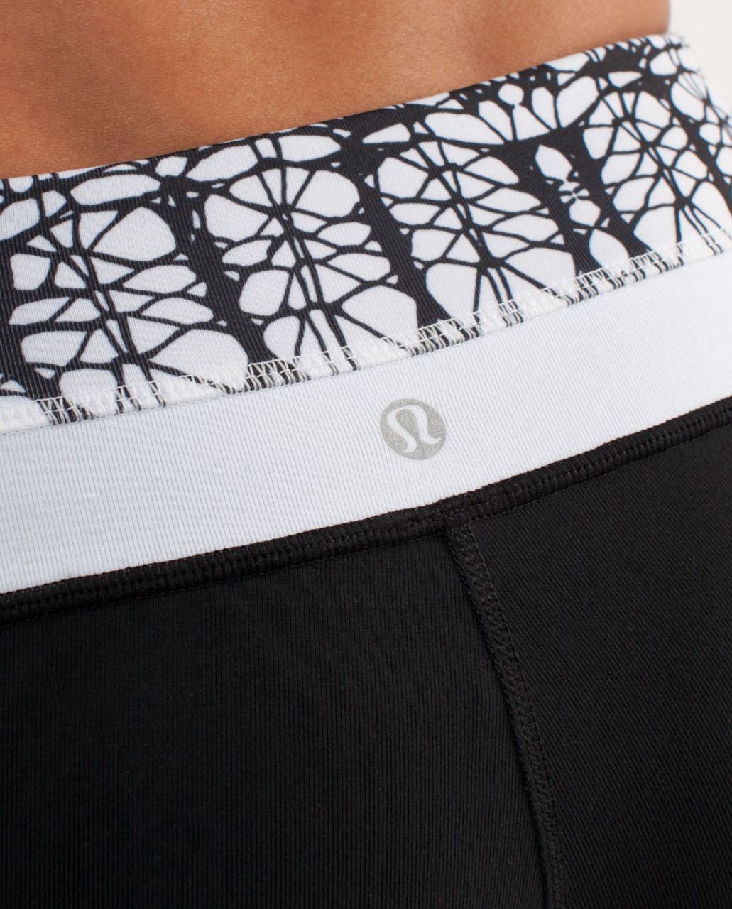 Lululemon Groove Pant (Tall) - Black / White Black Glacier Lace / White  Black Glacier Lace - lulu fanatics