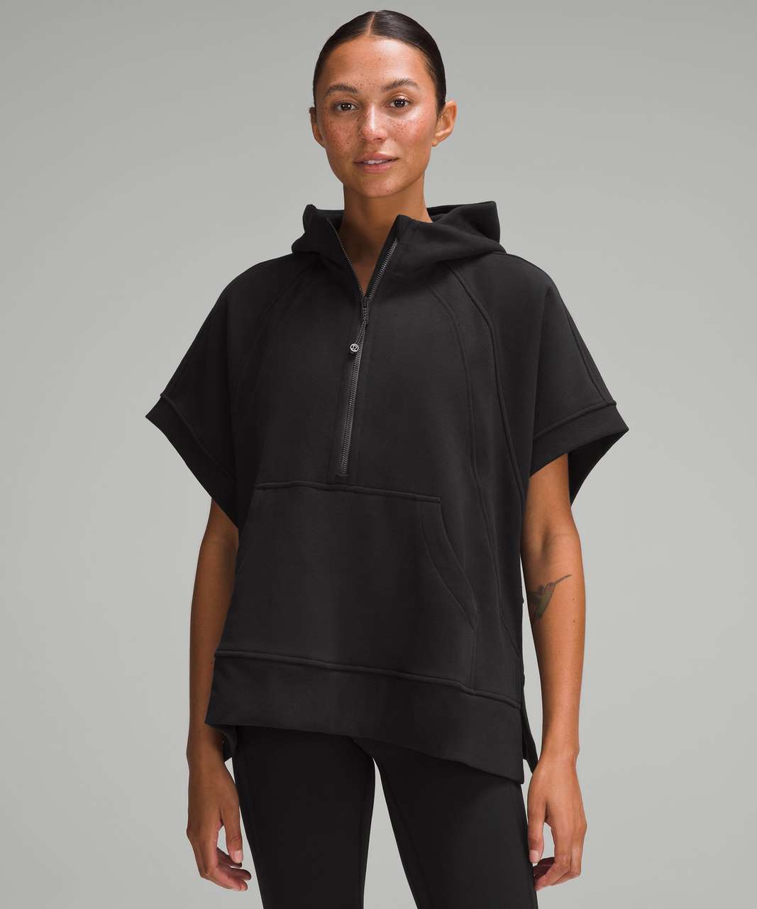 Lululemon Scuba Oversized Short-Sleeve Pullover - Black