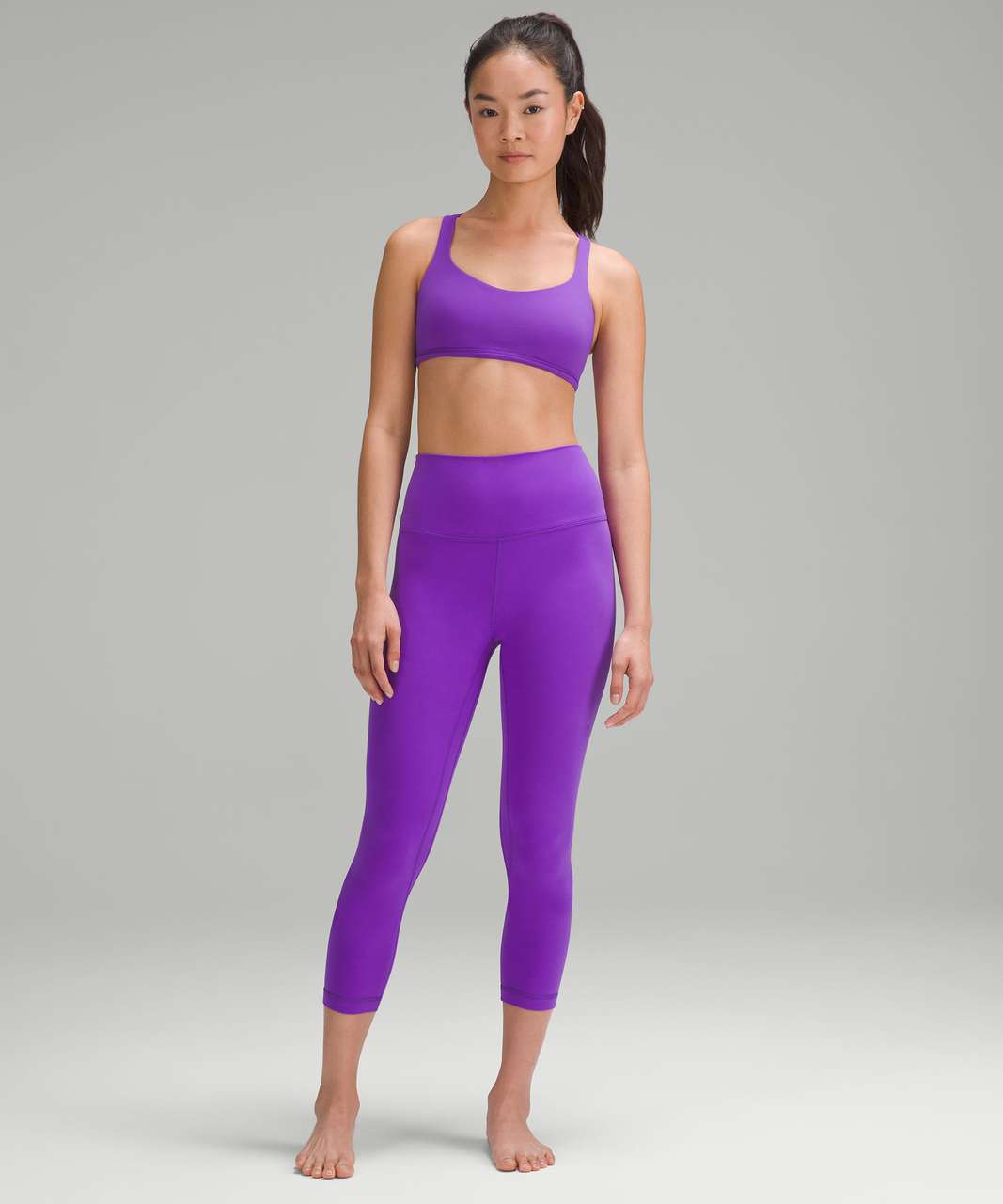 Lululemon Align Sweetheart Bra *Light Support, A/B Cup - Atomic Purple -  lulu fanatics