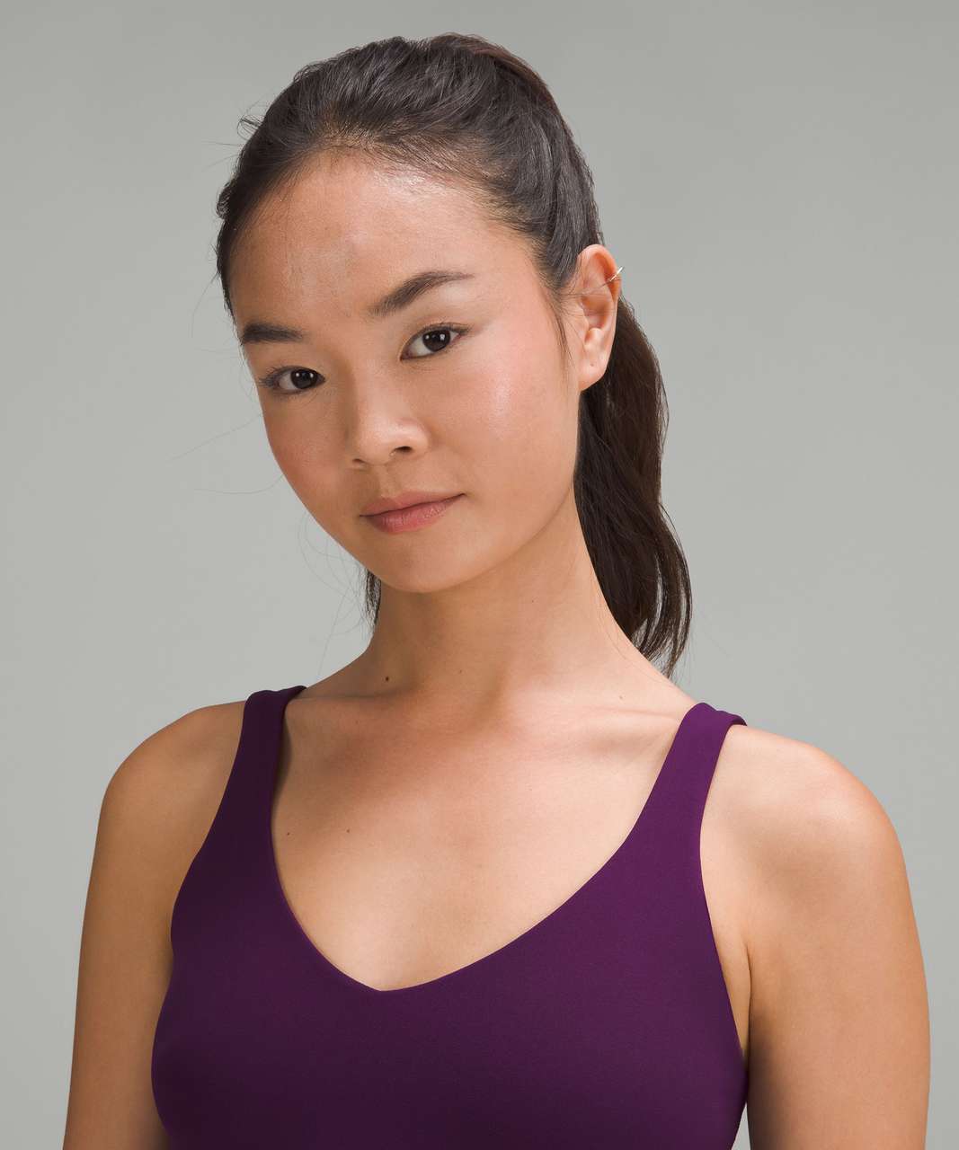 Lululemon Align Strappy Ribbed Tank Top - Magenta Purple - lulu fanatics