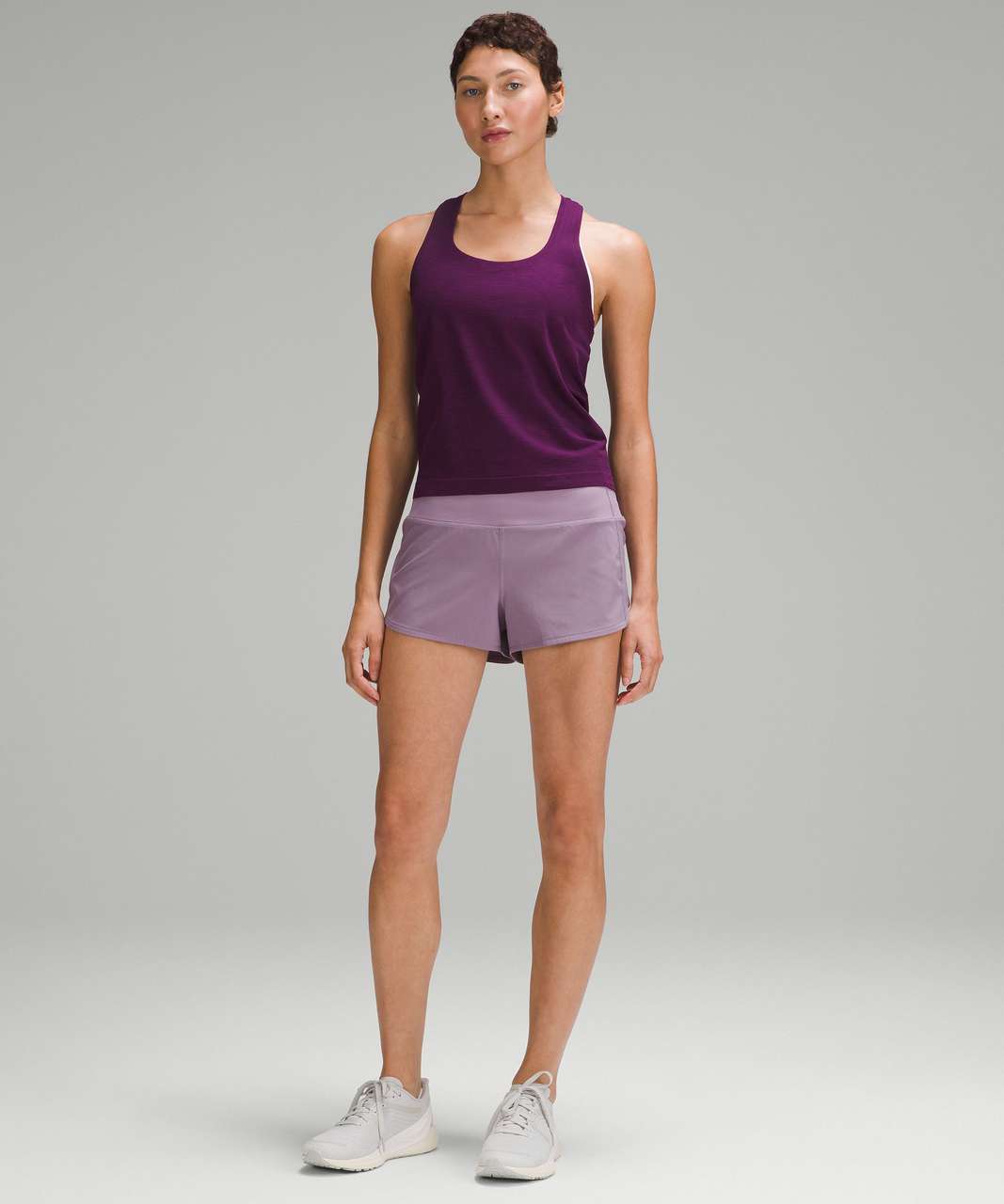 Lululemon Swiftly Tech Racerback Tank Top 2.0 *Race Length - Dramatic Magenta / Dramatic Magenta