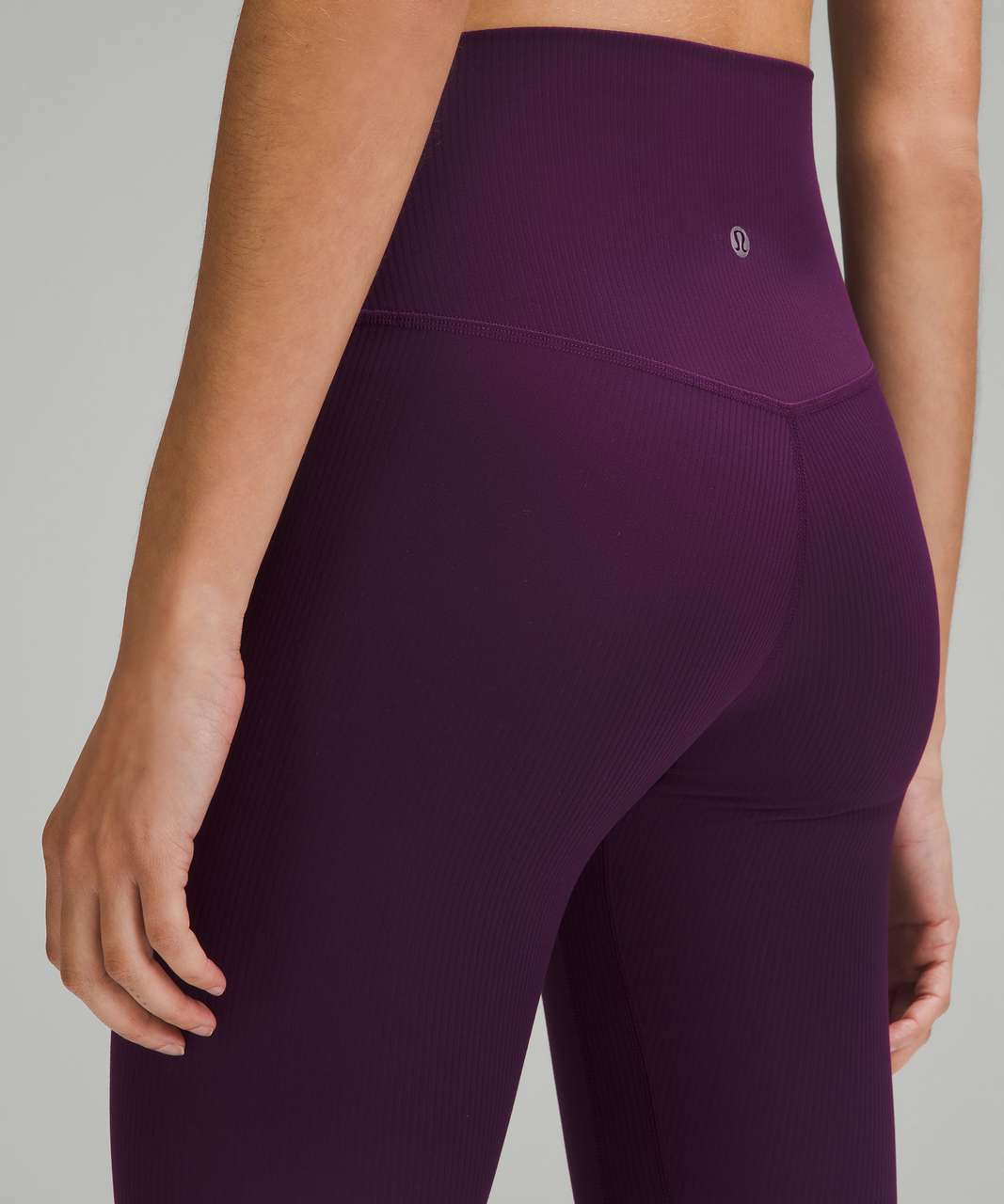 Lululemon Align Ribbed High-Rise Pant 28" - Dramatic Magenta