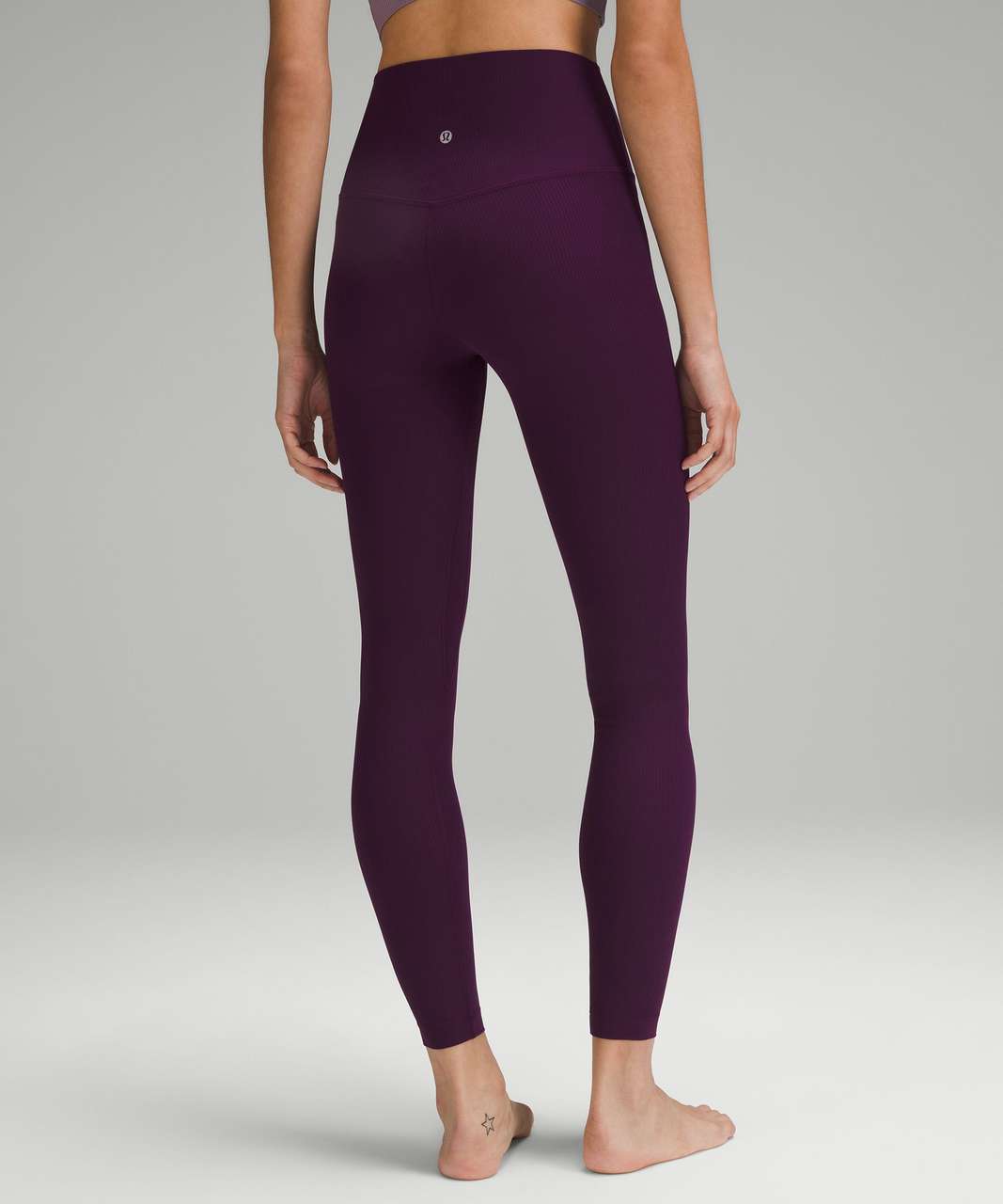 Lululemon Align Ribbed High-Rise Pant 28" - Dramatic Magenta