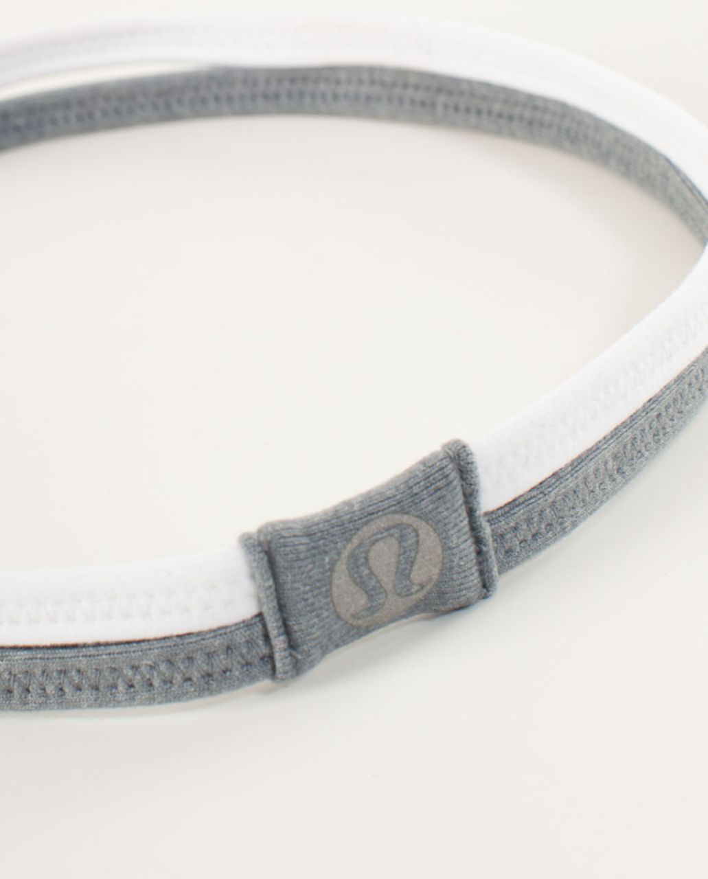 Lululemon DANCE! Headband - White /  Heathered Blurred Grey