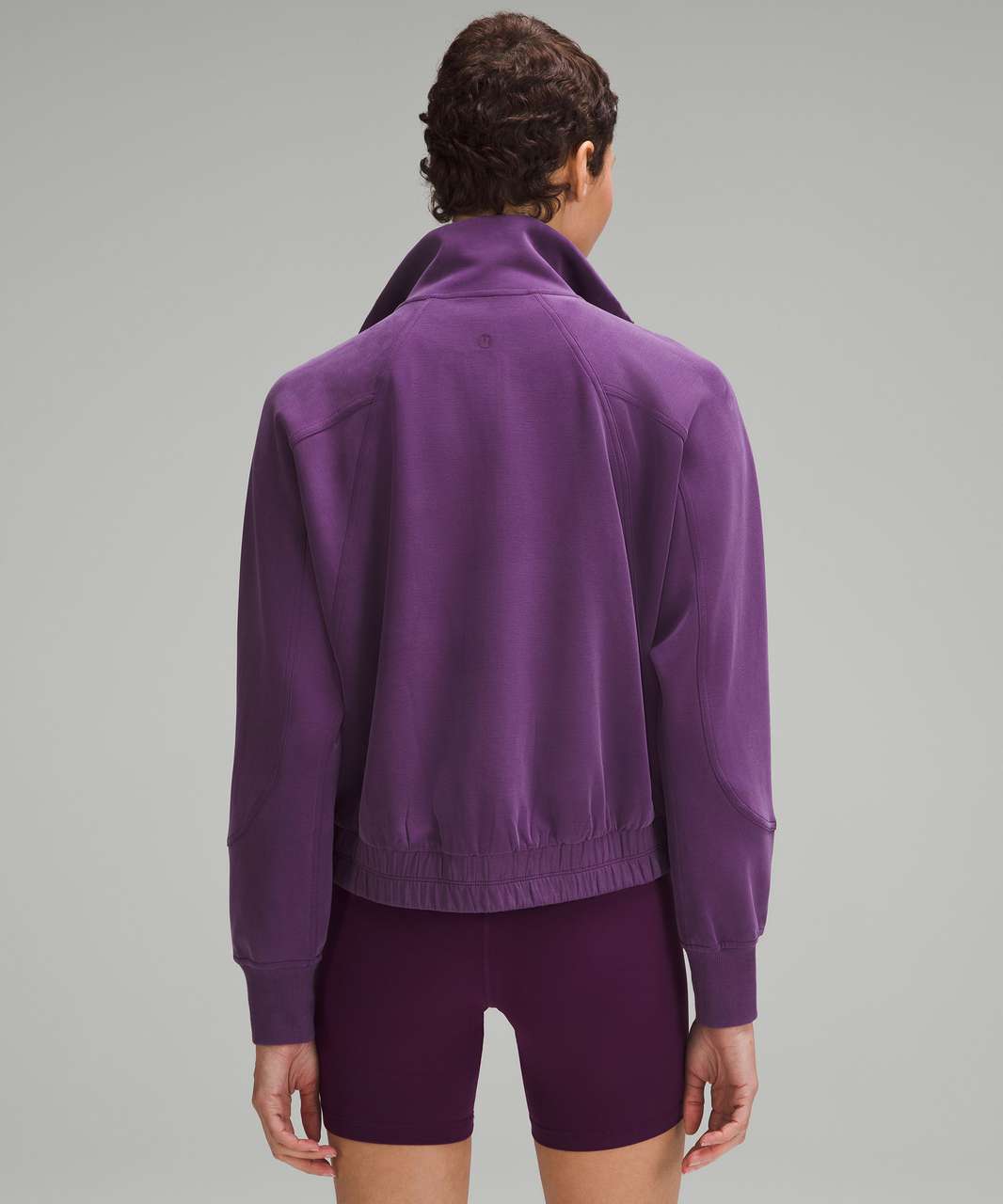 Sale!! Lululemon Women's Jacket Deep Purple Zip Up RN 106259