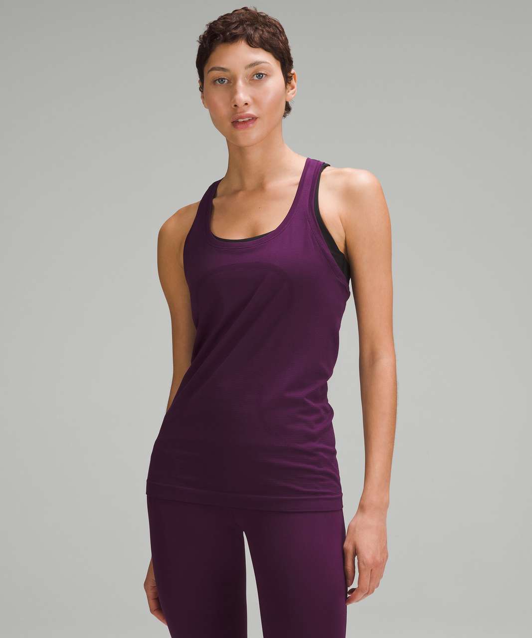 Lululemon Swiftly Tech Racerback Tank Top 2.0 - Dramatic Magenta / Dramatic Magenta