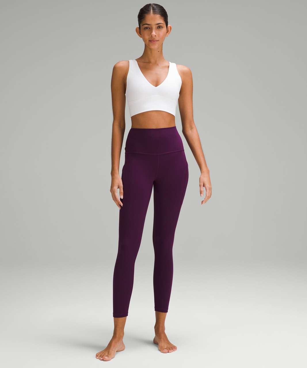 Lululemon Align High-Rise Pant with Pockets 25 - Dramatic Magenta - lulu  fanatics