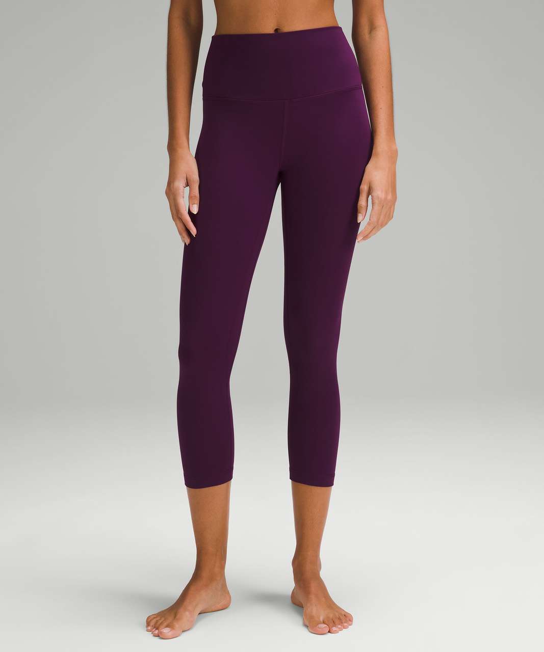 Lululemon Align Crop 21 *Love Knot - Black - lulu fanatics