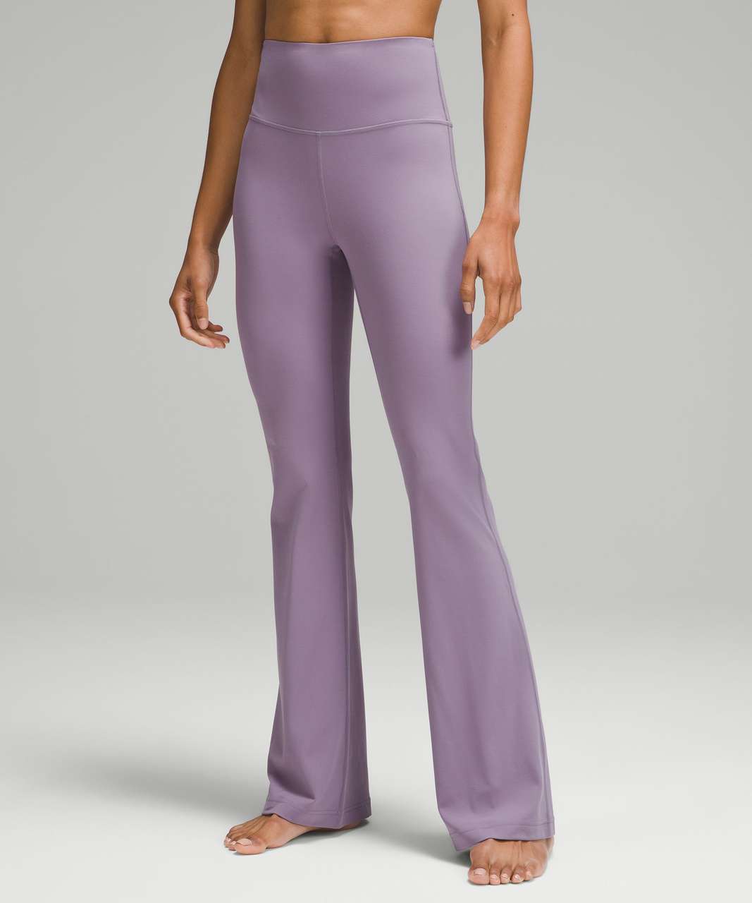 Lululemon Groove Super-High-Rise Flared Pant Nulu Magenta Purple Size 6