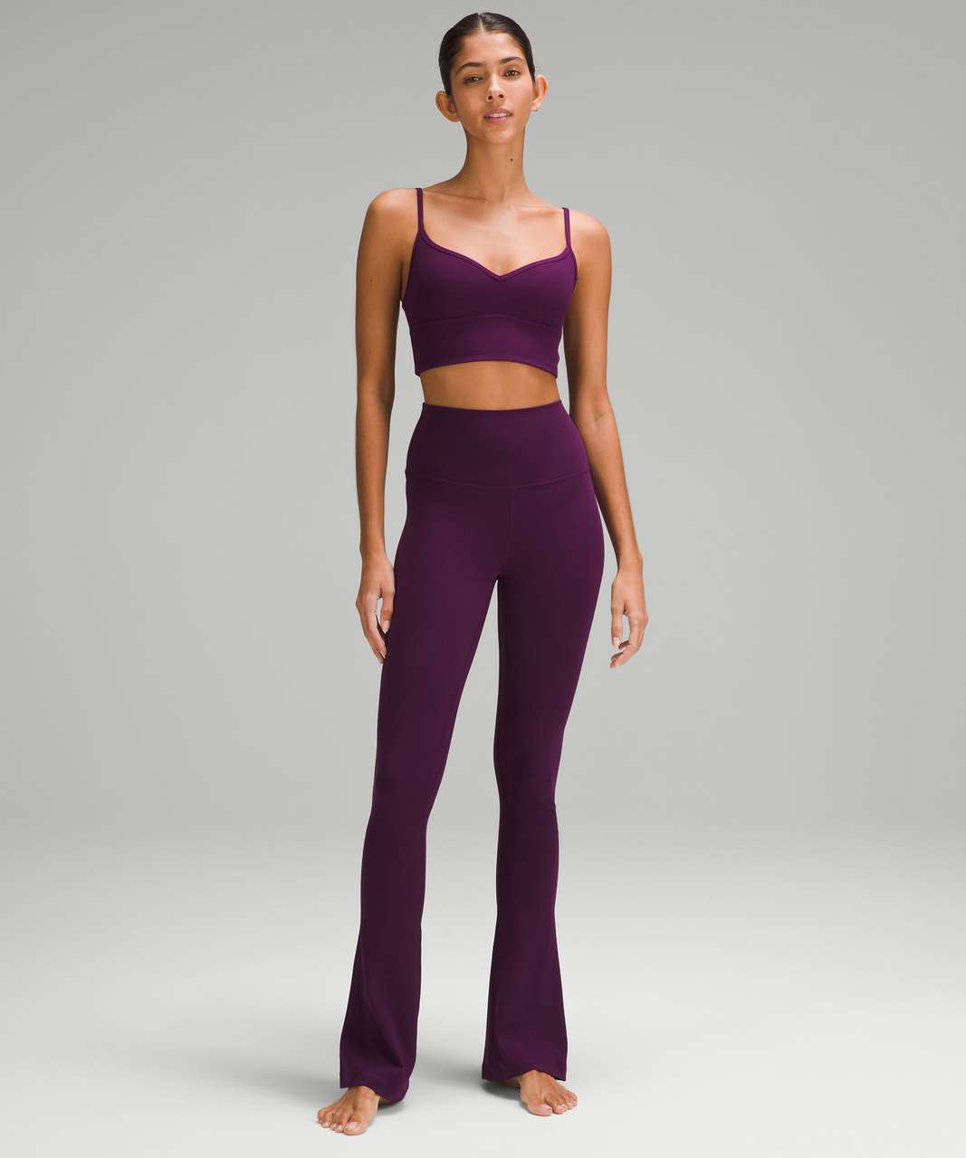 Image Trick - Dramatic Magenta - Court Rival Skirt - Align Mini Flair -  Speed Shorts HR 4” - Align Shorts 6” - Align Ribbed Leggings 25” - Align  Leggings 25” 