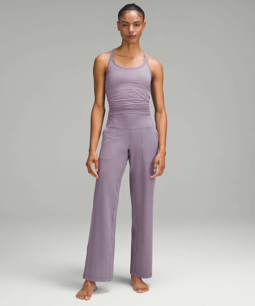 Lululemon Align High-Rise Wide-Leg Pant *Short - Purple Ash