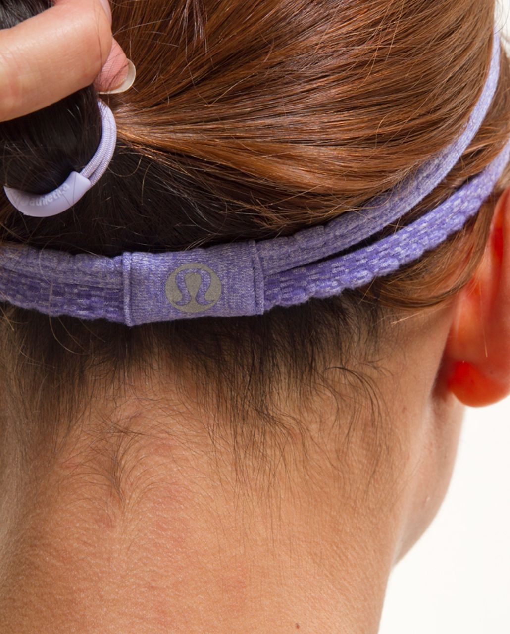 Lululemon DANCE! Headband - Heatehred Persian Purple /  Persian Purple Heatehred Persian Purple Classic Stripe