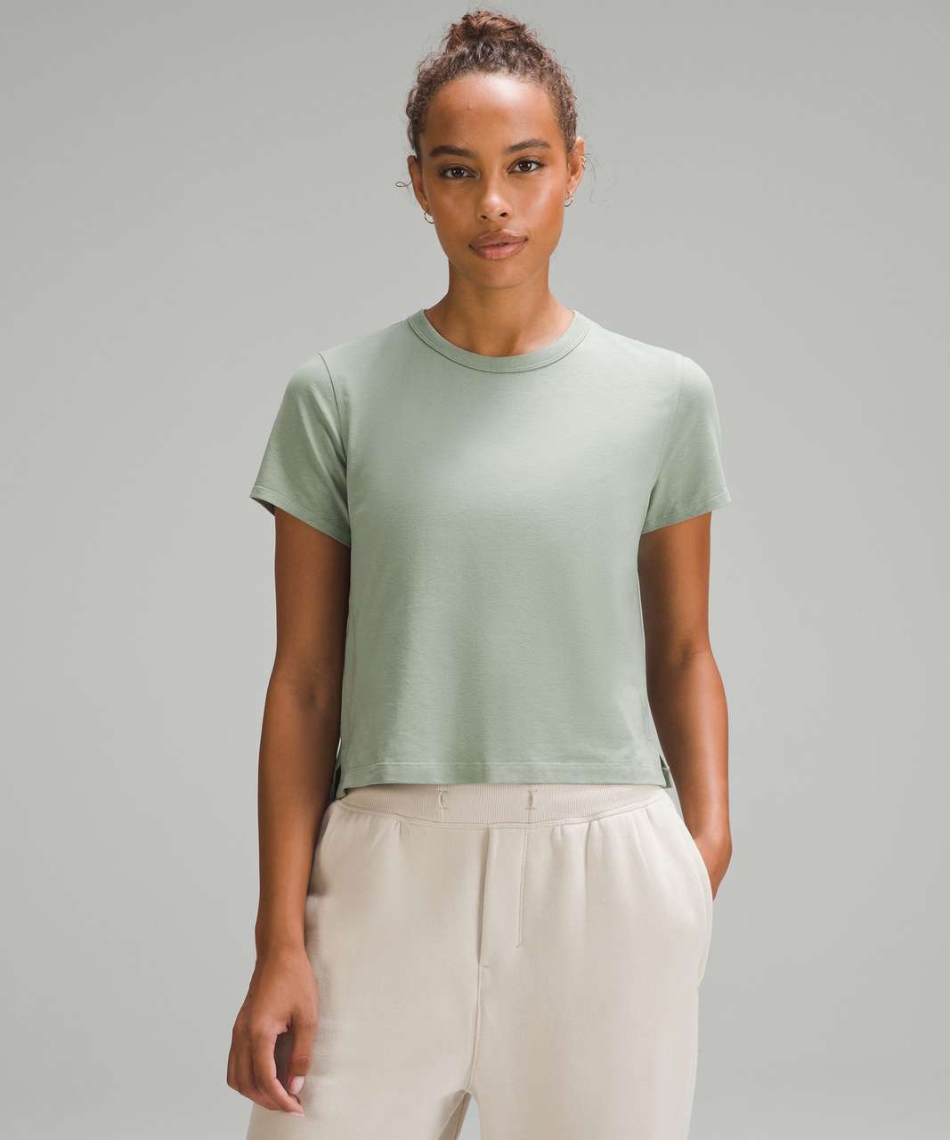 Lululemon Classic-Fit Cotton-Blend T-Shirt - Palm Court