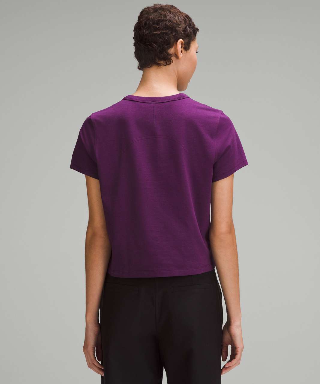 Lululemon Classic-Fit Cotton-Blend T-Shirt - Dramatic Magenta