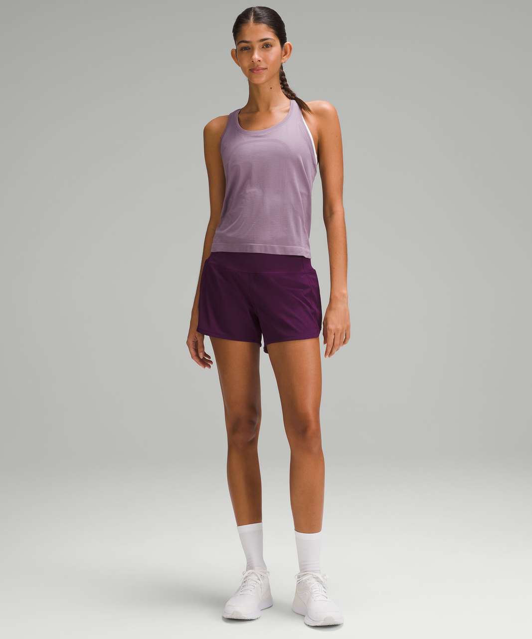 Lululemon Speed Up High-Rise Lined Short 4 - Dramatic Magenta