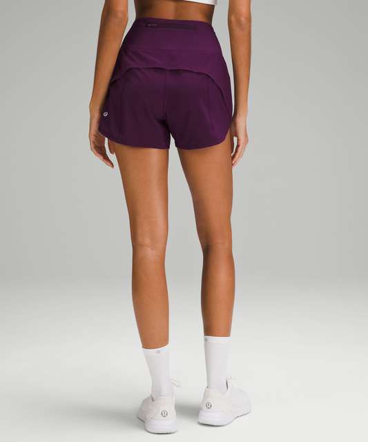 Lululemon Speed Up Short Long *4 Updated Fit - Highlight Orange - lulu  fanatics