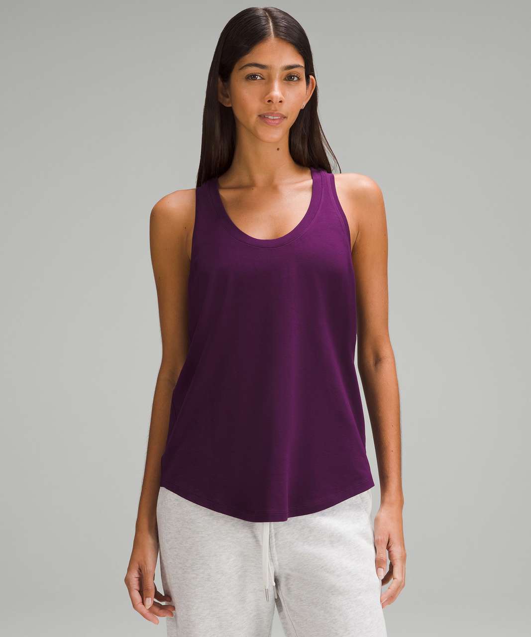 Lululemon Instill Tank Top Repop Size 8 Magenta - Depop