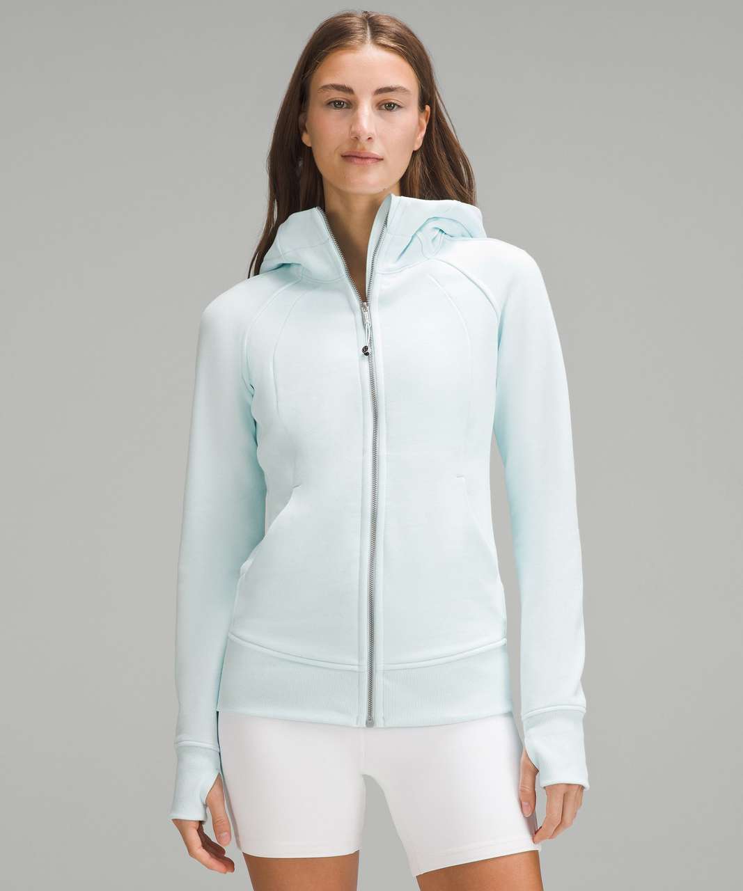 Lululemon Scuba Full-Zip Hoodie - Sheer Blue - lulu fanatics