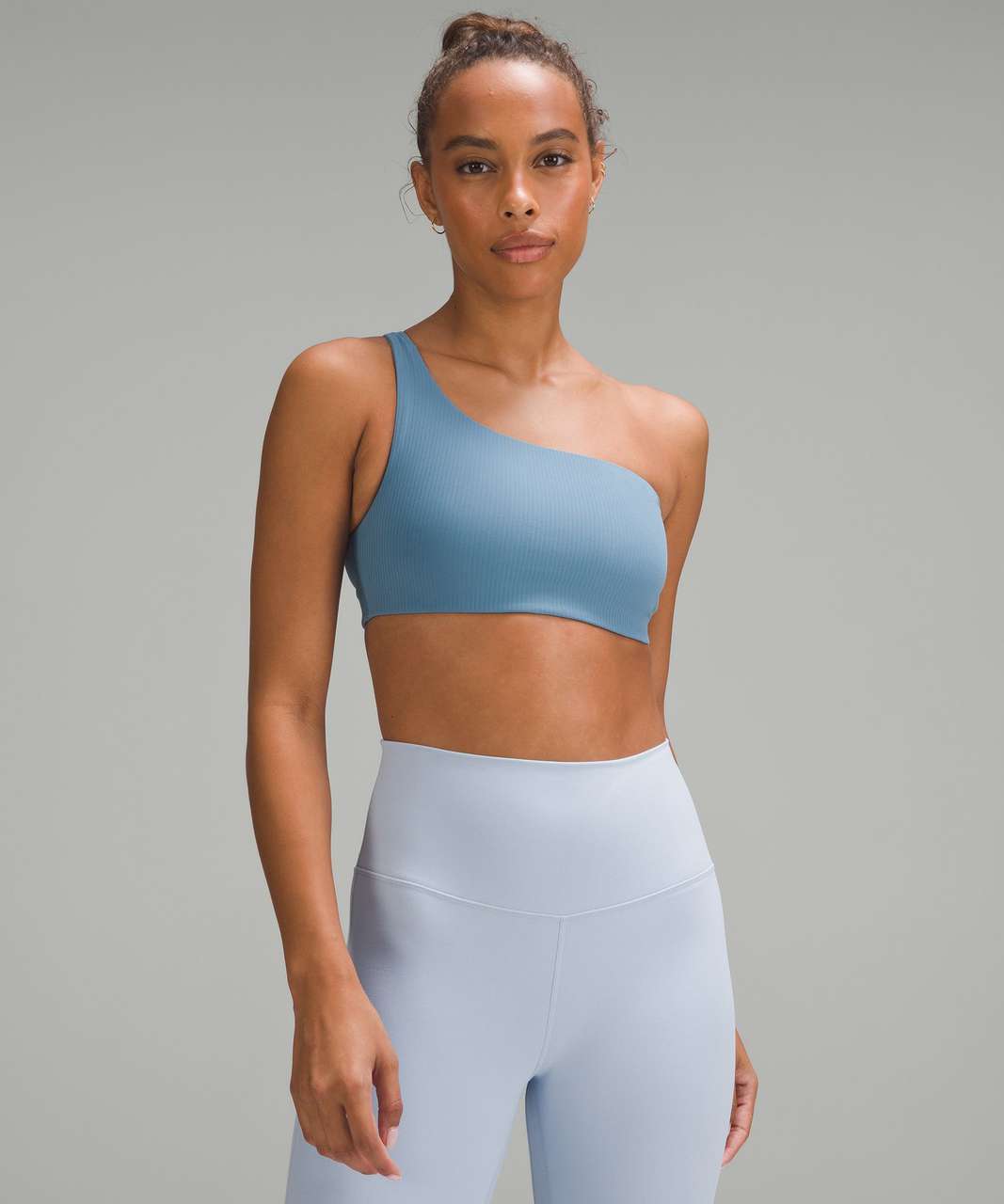 lululemon Ribbed Nulu Asymmetrical Yoga Bra *Light Support, A/B