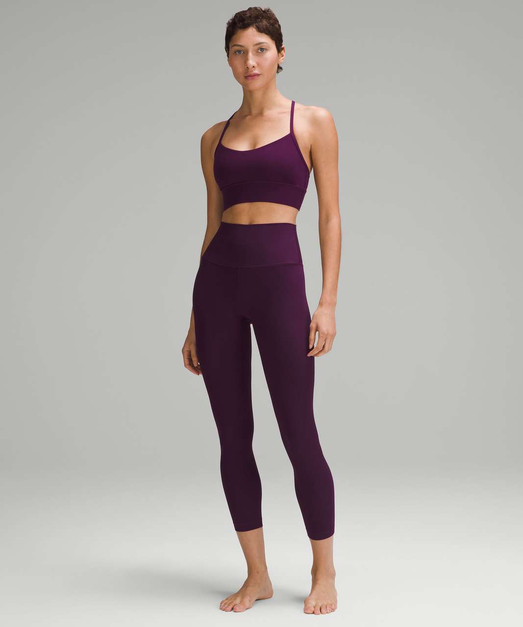 Longline sports bra - Bloom Collection - FLOW FITTED