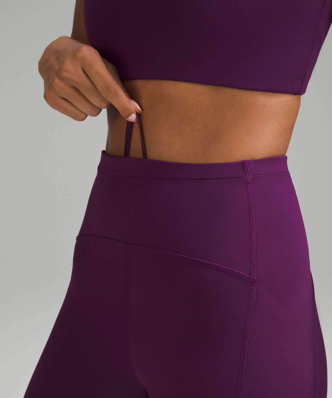 Lululemon Swift Speed High-Rise Crop 21" - Dramatic Magenta