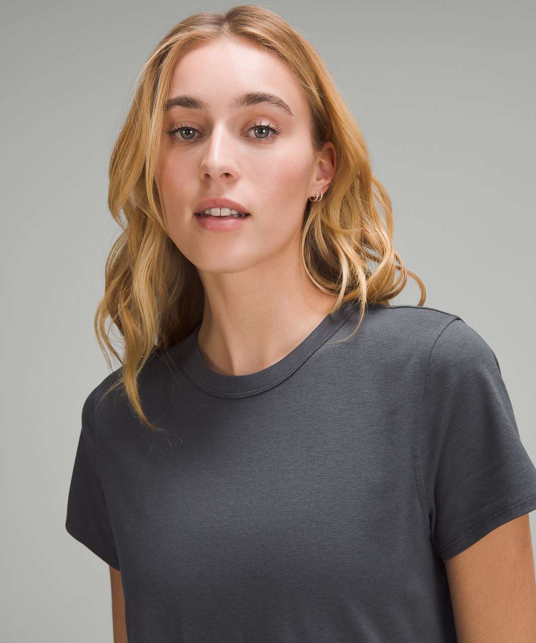 Lululemon Classic-Fit Cotton-Blend T-Shirt Dress - Graphite Grey