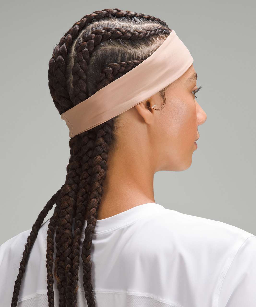 Lululemon Womens Fly Away Tamer Headband - Pink Clay