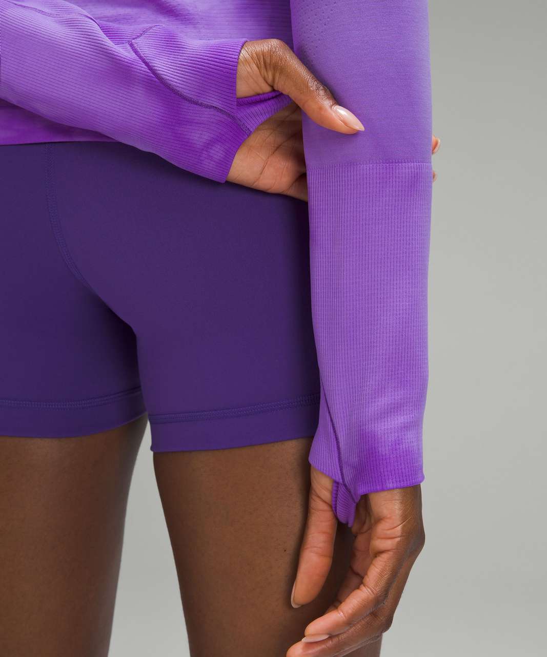 Seamless Shorts Purple Marle