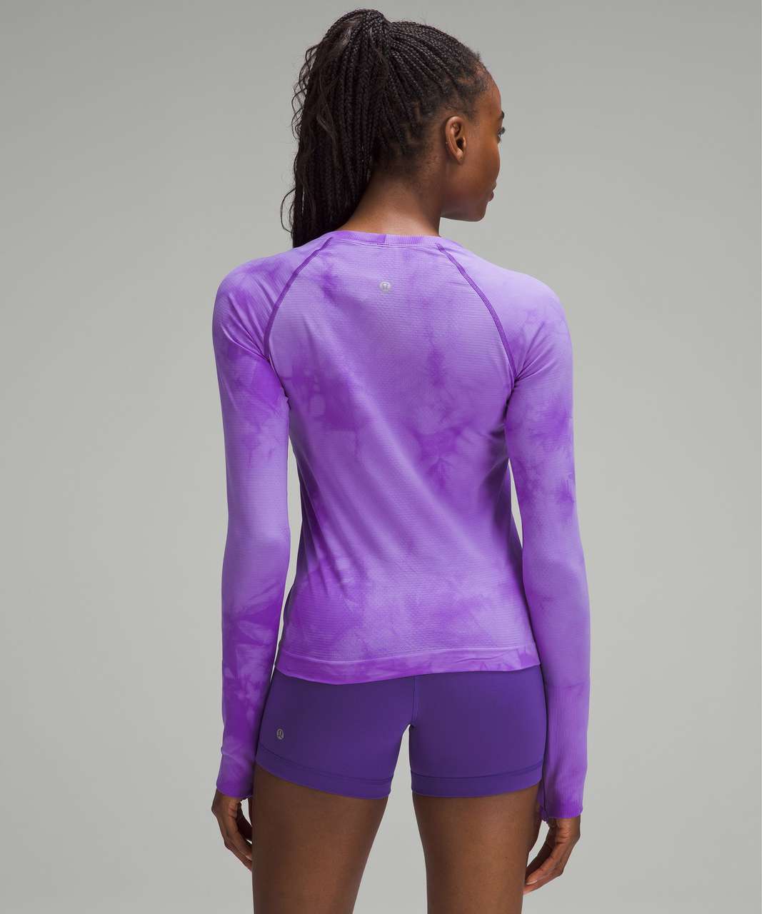 Lululemon Swiftly Tech Long-Sleeve Shirt 2.0 *Race Length - Marble